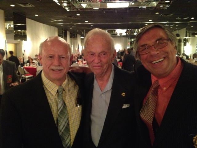 Don Holupka (VP LI Benevolent), Carl Tuge, and George Larson at the Southern NY Dinner 6/29/13 @ West Hempstead 